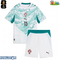 Portugal Joao Neves #15 Bortedraktsett Barn VM 2026 Kortermet (+ Korte bukser)